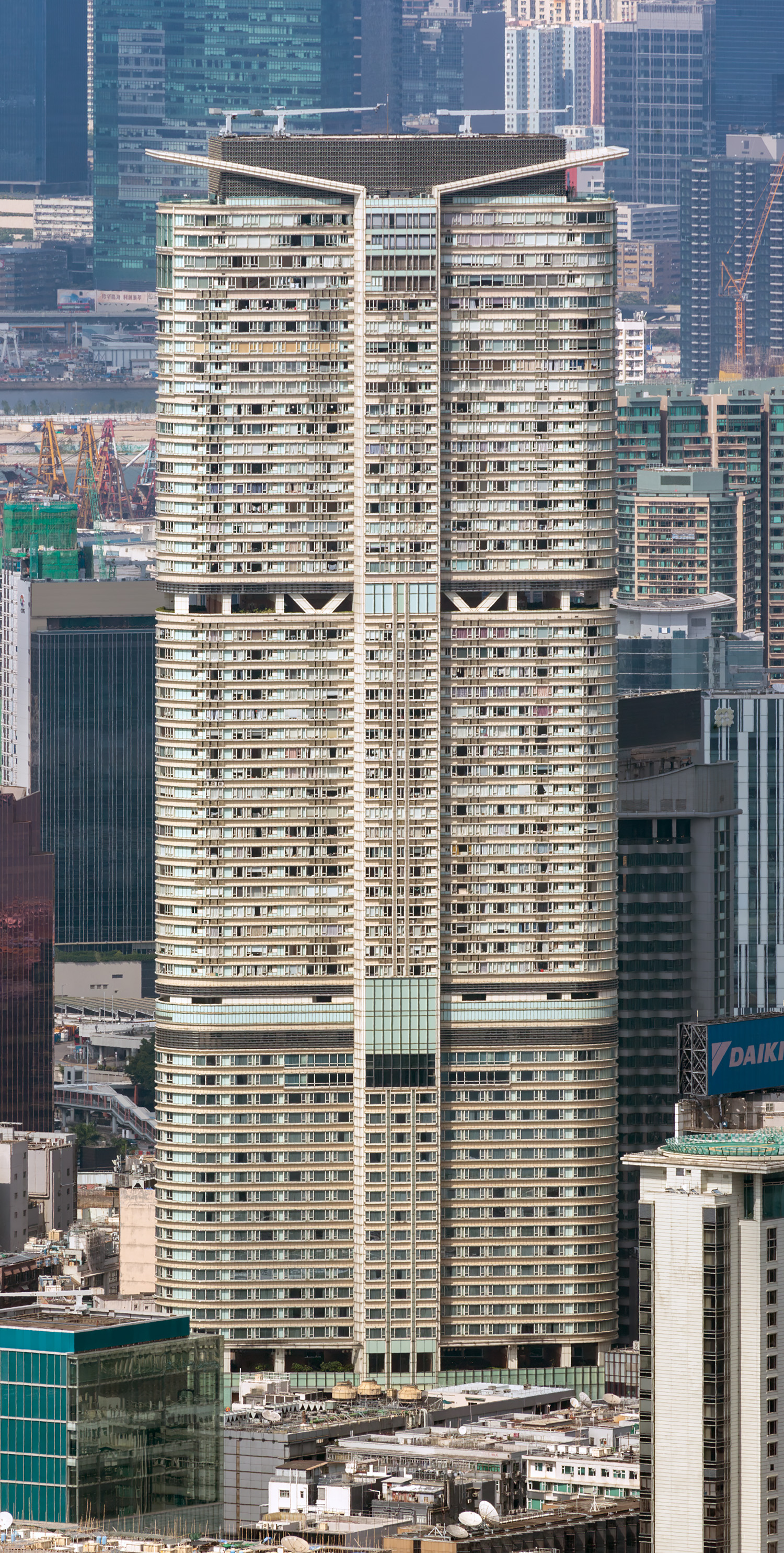 The Masterpiece, Hong Kong - View from Lugard Road. © Mathias Beinling